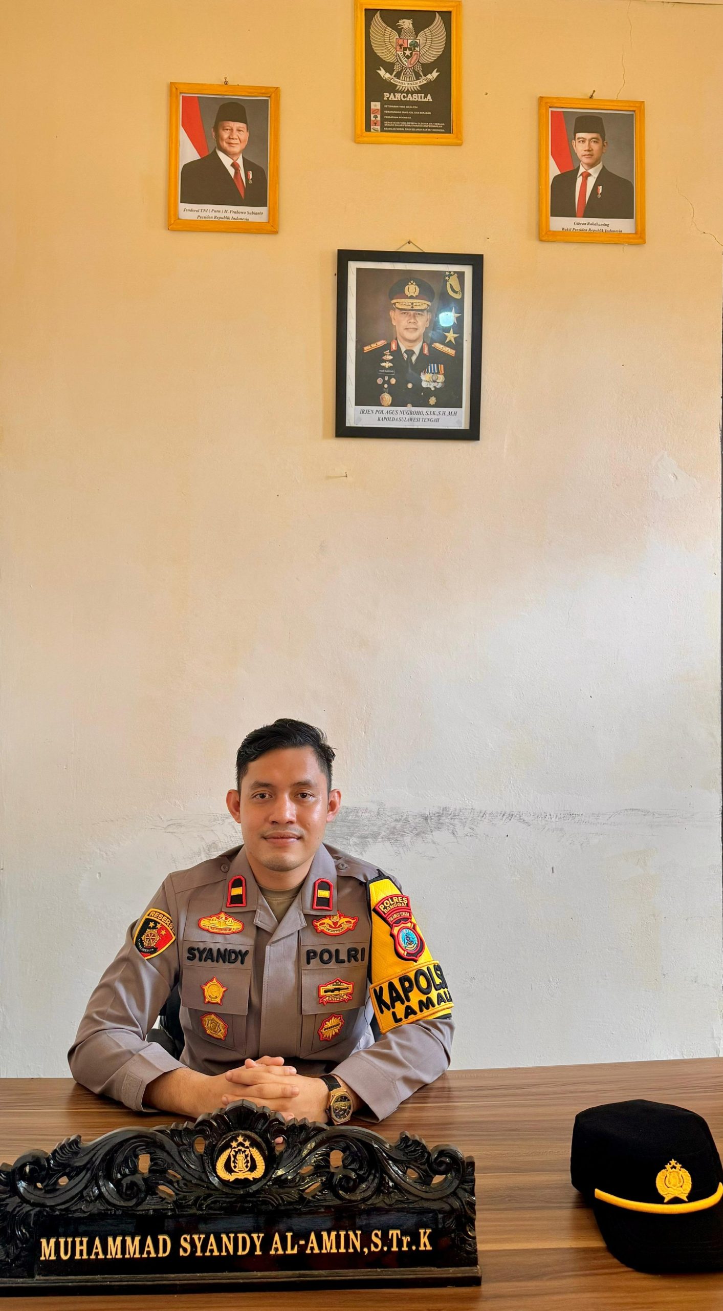 IPDA.Giri Kasub Sektor Masama Intens Pemantauan dan Pengamanan diLapangan Desa Kembang merta