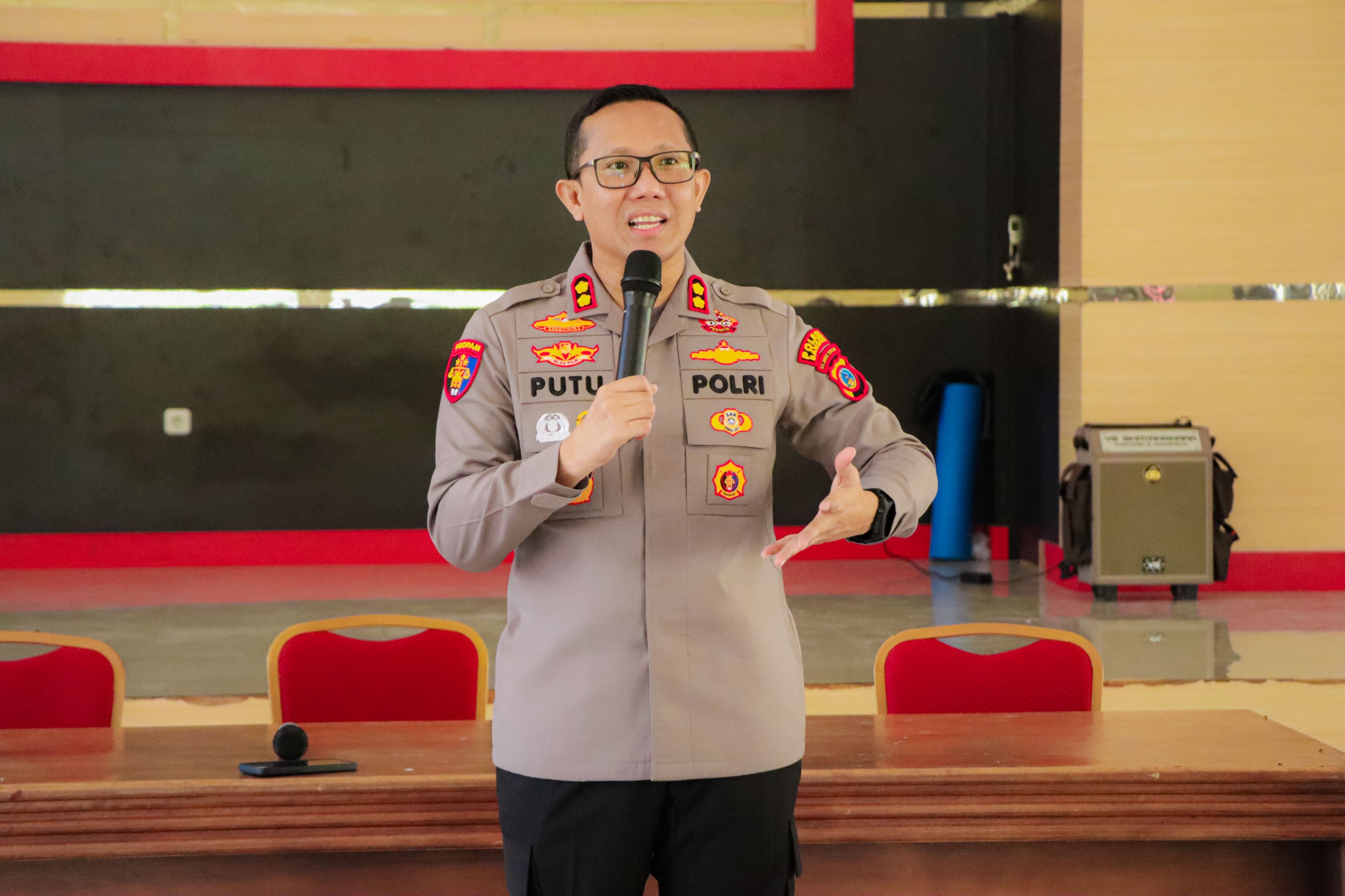 Kapolres Banggai Bagikan Tips Tinggalkan Rumah Saat Libur Nataru